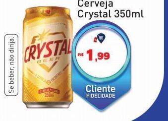 Tonin Superatacado Cerveja crystal 350ml oferta