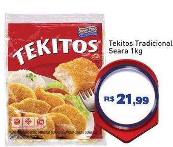 Tonin Superatacado Tekitos tradicional seara 1kg oferta
