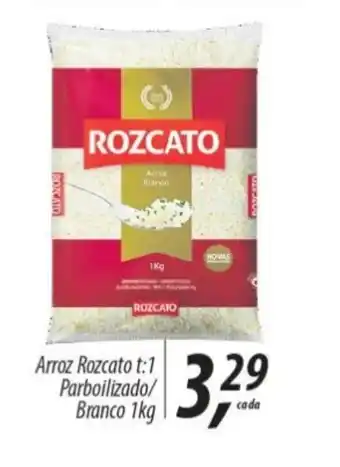 Asun Arroz Rozcato t:1 Parboilizado/ Branco 1kg oferta