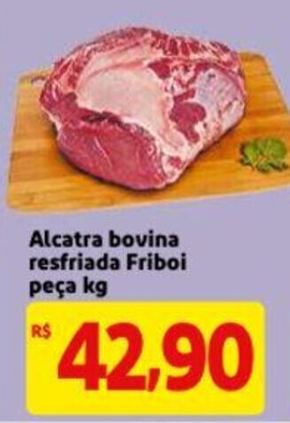 Alcatra bovina Resfriada Friboi peca 1kg