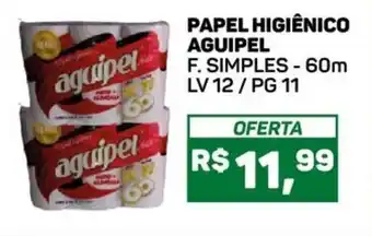 Pais e Filhos Supermercados Papel Higiénico Aguipel 60m oferta