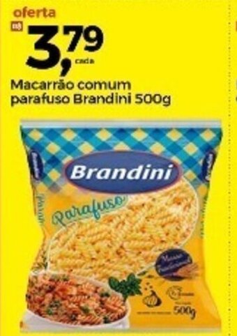 Macarrao Comum Parafuso Brandini 500g