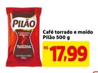 Extra Supermercado Cafe Torrado e moido Pilao 500g oferta
