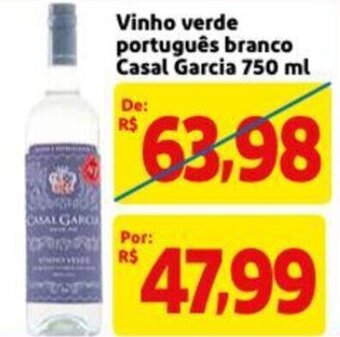 Vinho Verde Portugues Branco Casal Garcia 750ml