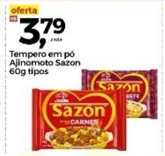 Frangolândia Tempero em po Ajinomoto Sazon 60g tipos oferta