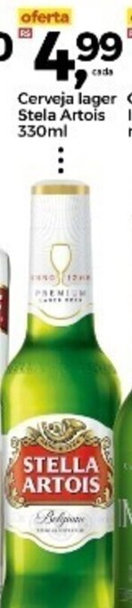 Frangolândia Cerveja lager Stella Artois 330ml oferta