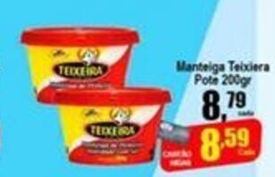 Higa's Supermercado Manteiga Teixiera Pote 200g oferta