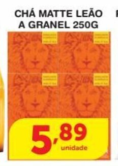 Roldão Cha Matte Leao a granel 250g oferta