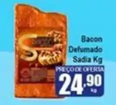 Higa's Supermercado Bacon Defumado Sadia 1kg oferta