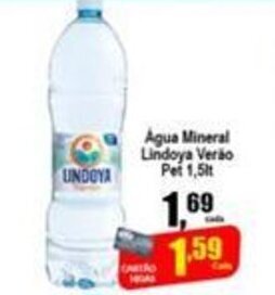 Higa's Supermercado Agua Mineral Lindoya Verao Pet 1.5L oferta