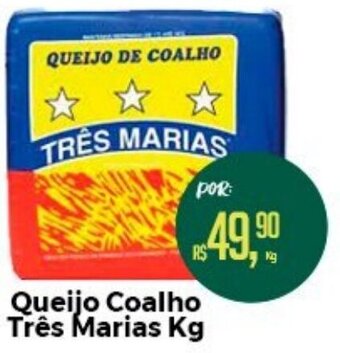 Queijo Coalho Tres Marias 1kg