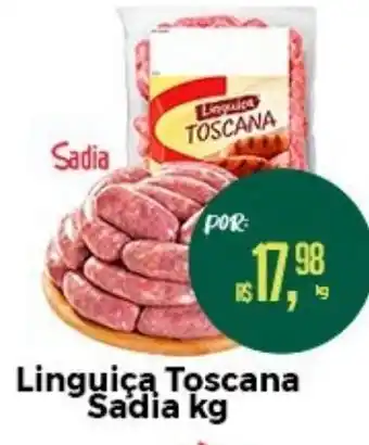 Atacado Máximo Linguica Toscana Sadia 1kg oferta