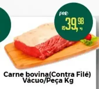 Atacado Máximo Carne bovina (contra file) vacuo/peca 1kg oferta