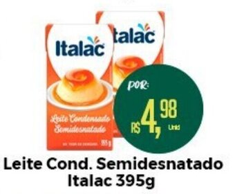 Leite Cond. Semidesnatado Italac 395g