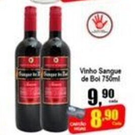 Higa's Supermercado Vinho Sangue de Boi 750ml oferta