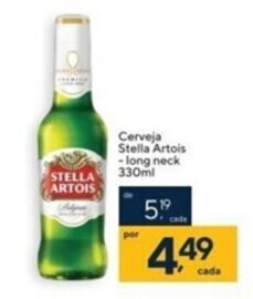 Coop Cerveja Stella Artois Long Neck 330ml oferta