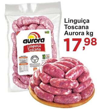 Rossi Supermercado Linguica Toscana Aurora 1kg oferta