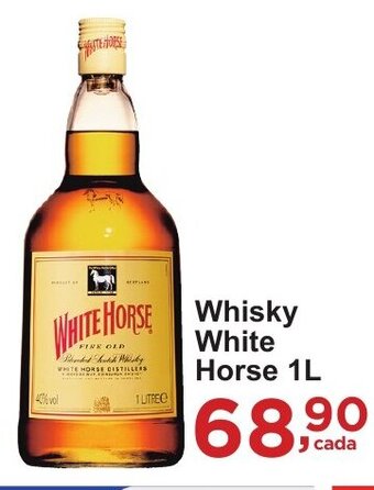 Rossi Supermercado Whisky White Horse 1L oferta