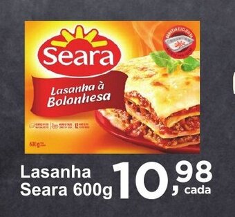 Lasanha Seara 600g