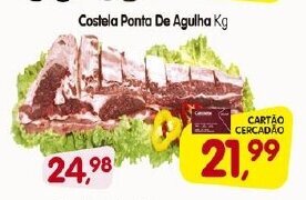 Cercadão Costela Ponta de Agulha 1kg oferta