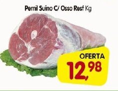 Cercadão Pernil suino c/ Osso Resfriado 1kg oferta