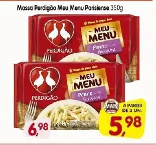Cercadão Massa Perdigao Meu Menu Parisiense 350g oferta