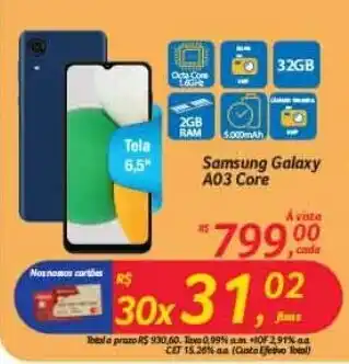 Samsung Galaxy A03 Core