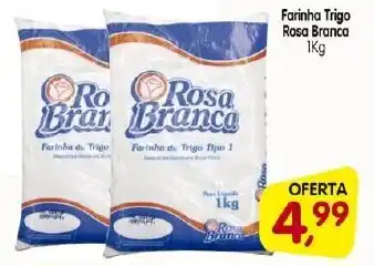 farinha trigo Rosa Branca 1kg