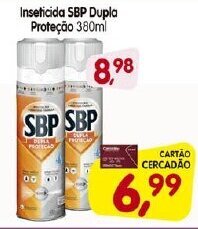 Cercadão Inseticida SBP Dupla Protecao 380ml oferta