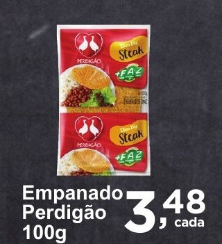 Rossi Supermercado Empanado Perdigao 100g oferta