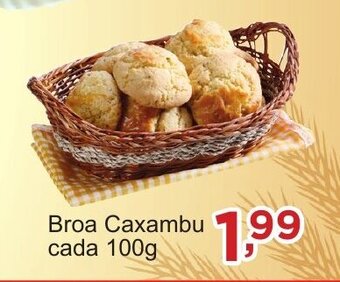 Broa Caxambu cada 100g