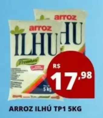 Carvalho Supermercado Arroz Ilhu tp1 5kg oferta