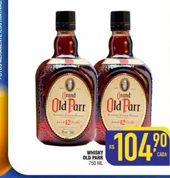 Mercantil Rodrigues Whisky cada old parr oferta