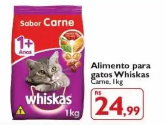 Alimento para gatos Whiskas 1kg