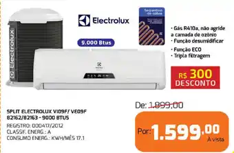 Split Electrolux VI09F/VE09F
