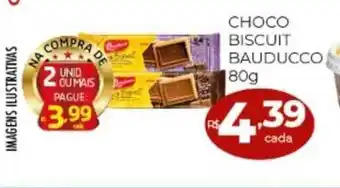 Supermercados Avenida Choco Biscuit Bauducco 80g oferta