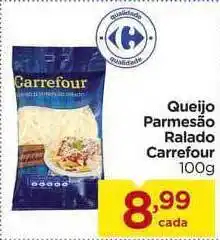 Queijo Parmesão Ralado Carrefour 100g