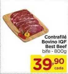 Carrefour Contrafilé Bovino Iqf Best Beef Bife 800g oferta