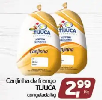 Cometa Supermercados Canjinha de frango Tijuca cong. 1kg oferta