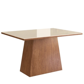 Mesa MDF 1.20m Zamarchi Canela/Off White