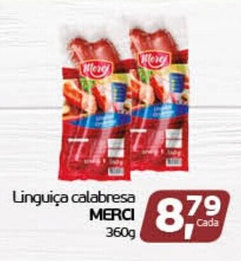 Cometa Supermercados Linguica Calabresa Merci 360g oferta
