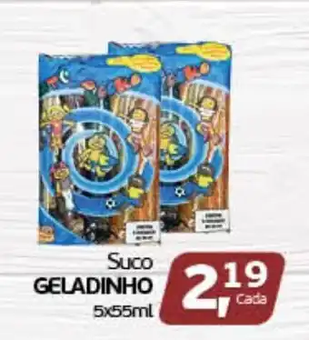 Suco Geladinho 5x55ml