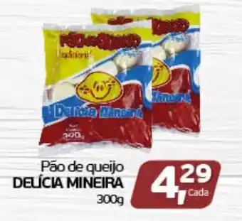 Cometa Supermercados Pao de queijo Delicia Mineira 300g oferta