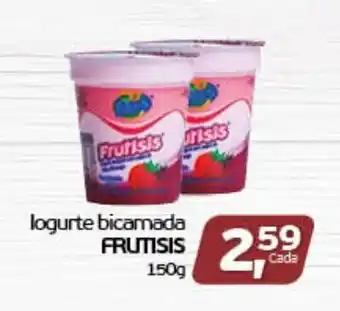 Iogurte Bicamada Frutisis 150g