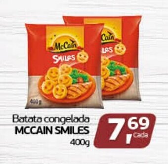 Cometa Supermercados Batata Congelada McCain Smiles 400g oferta