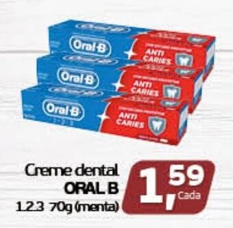 Creme Dental Oral B 123 70g