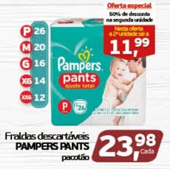 Fraldas Descartaveis Pampers Pants