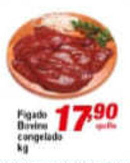 Figado Bovino Congelado 1kg