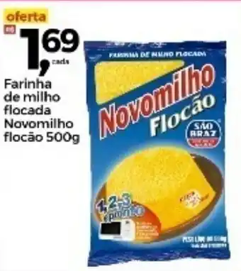 Farinha de Milho Flocada Novomilho Flocao 500g