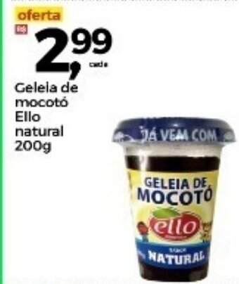 Frangolândia Geleia de Mocoto Ello Natural 200g oferta